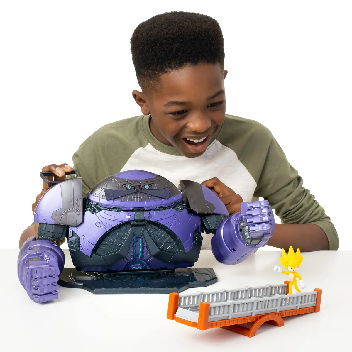 Sonic The Hedgehog 2 Movie Giant Eggman Robot Playset | 2.5" Action Figure Battle Set for Kids - view 2