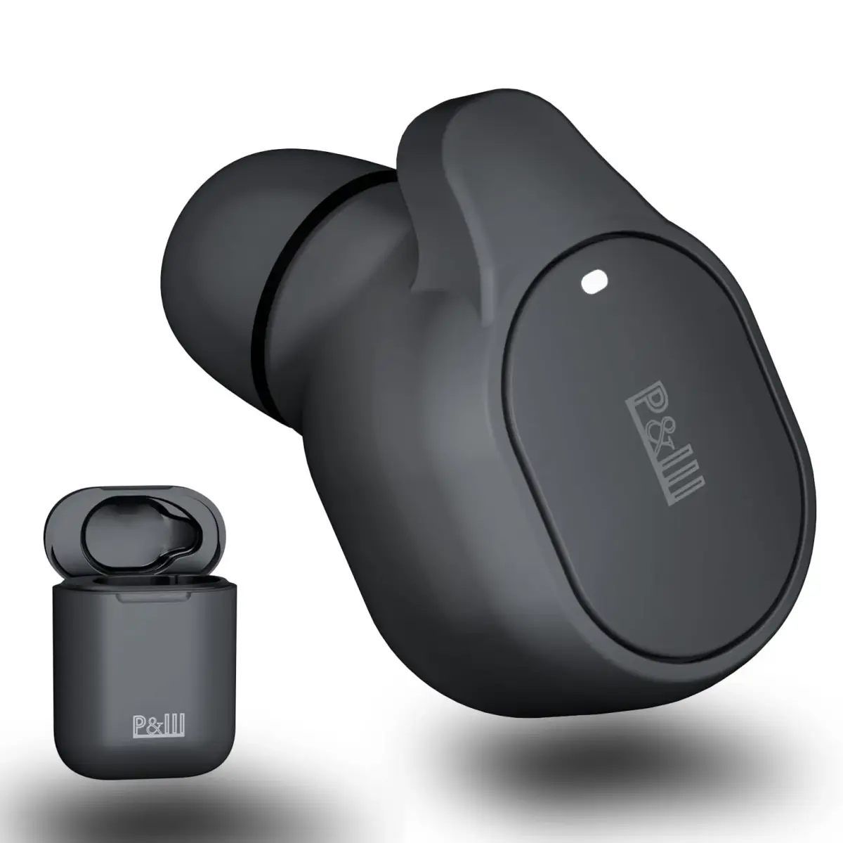 P&LLL Bluetooth Mini Earbud Wireless Invisible Pro Headset with Charging Case | 8 Hrs Playtime, Noise Cancelling - main product image