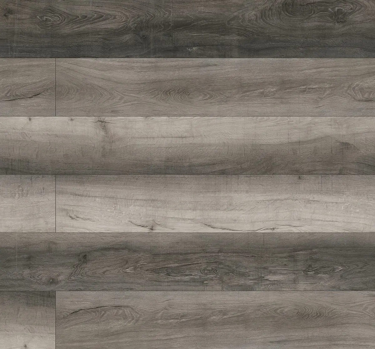 MSI Luxury Vinyl Flooring | Glendale Plaza Dark Gray | 7" x 48" | Waterproof, Scratch & Stain Resistant - main product image