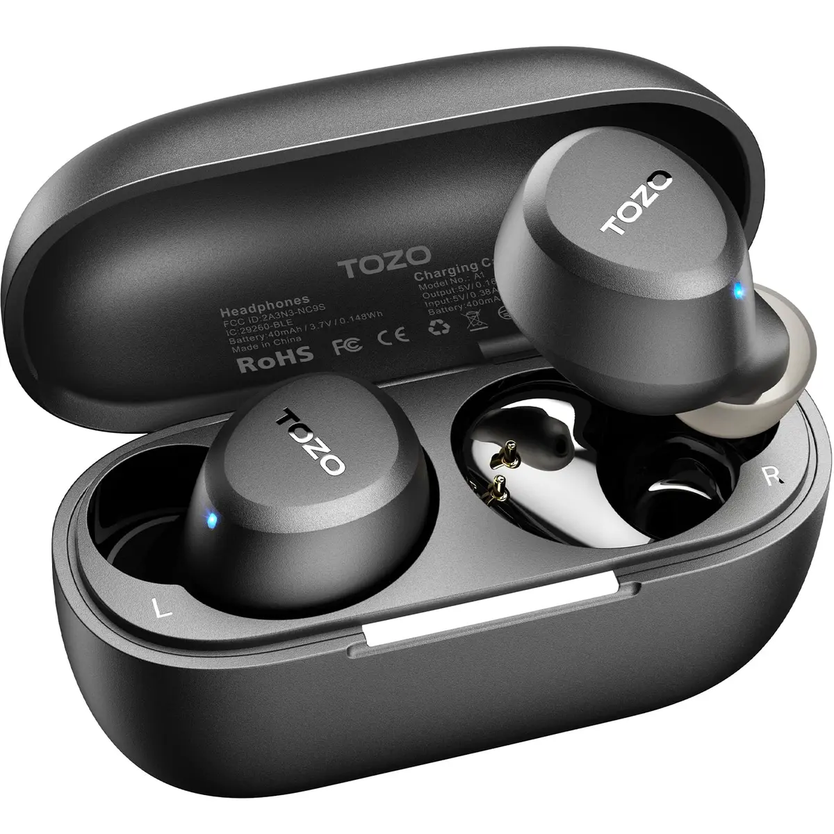 TOZO A1 Wireless Earbuds Bluetooth 5.3 Light Weight in Ear Headphones | Small Ears Comfort & Long Battery - main product image