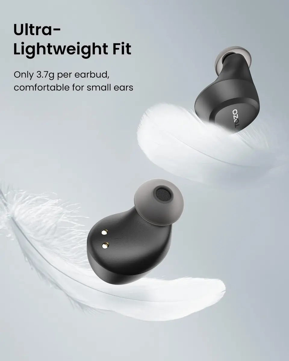 TOZO A1 Wireless Earbuds Bluetooth 5.3 Light Weight in Ear Headphones | Small Ears Comfort & Long Battery - view 7
