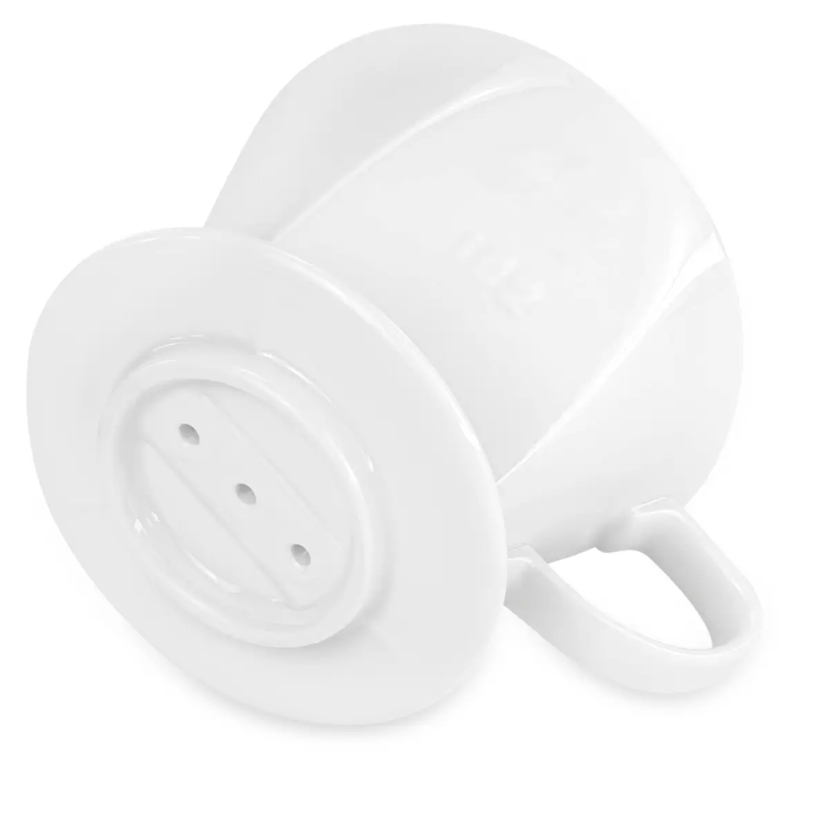 LHUKSGF Pour Over Ceramic Coffee Dripper 300ml | Handcrafted Ceramic Coffee Maker for Fresh Brew - view 6