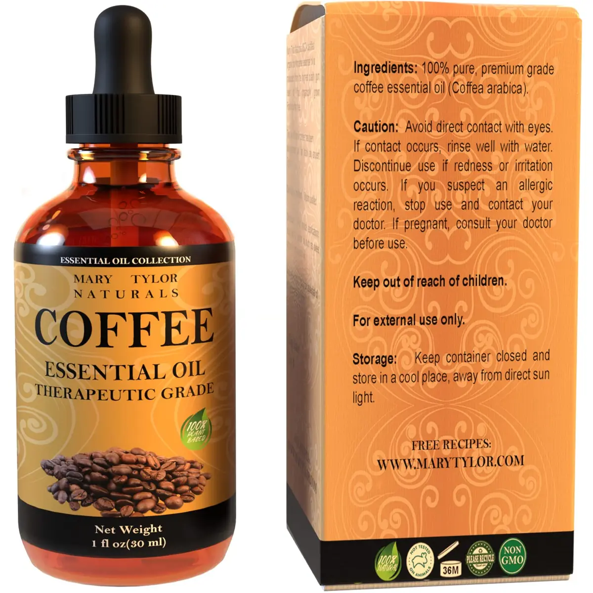 Mary Tylor Naturals Coffee Essential Oil 1 oz | Pure Therapeutic Grade Aromatherapy - view 7