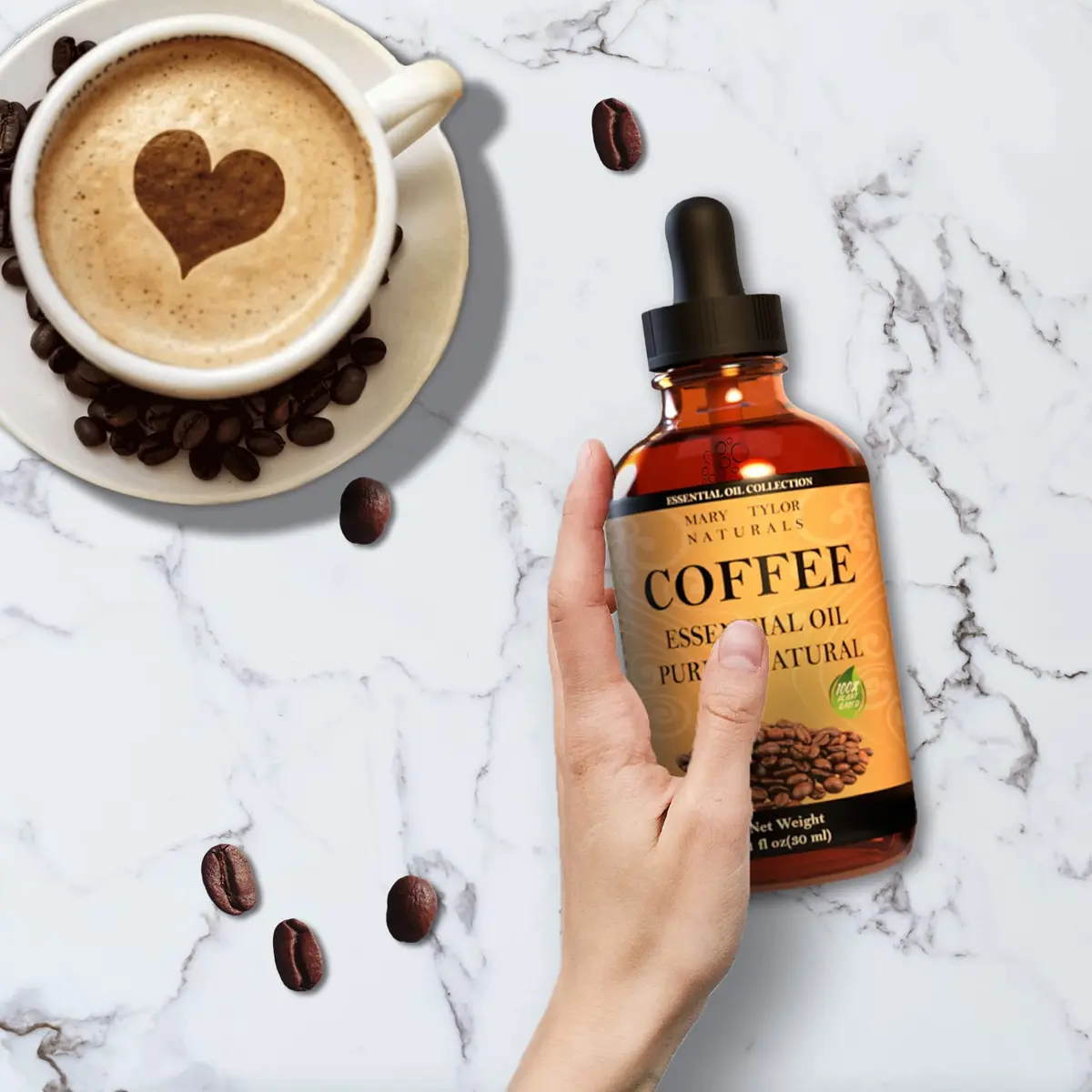 Mary Tylor Naturals Coffee Essential Oil 1 oz | Pure Therapeutic Grade Aromatherapy - view 2