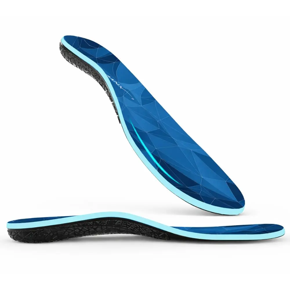 PerseveranX Embrace High Arch Support Inserts | Memory Foam Plantar Fasciitis Insoles for Genuinely High Arches - main product image