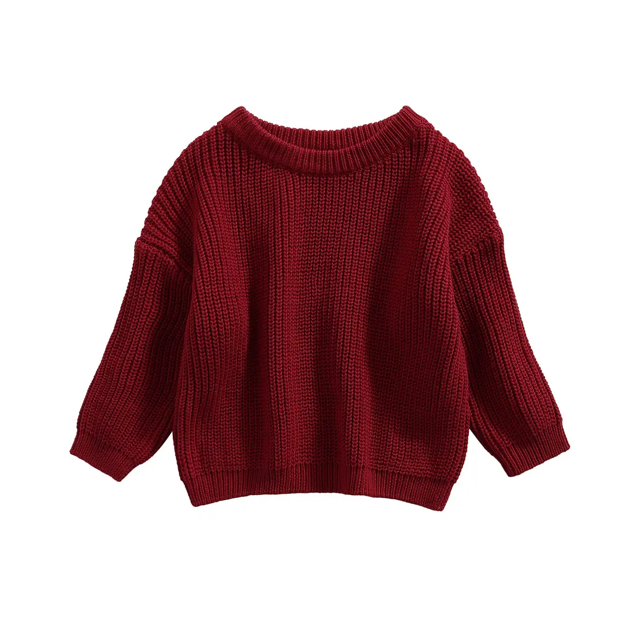 YOKJZJD Infant Toddler Baby Girl Boy Knit Sweater Pullover Long Sleeve Warm Clothes (6-9 Months) - main product image