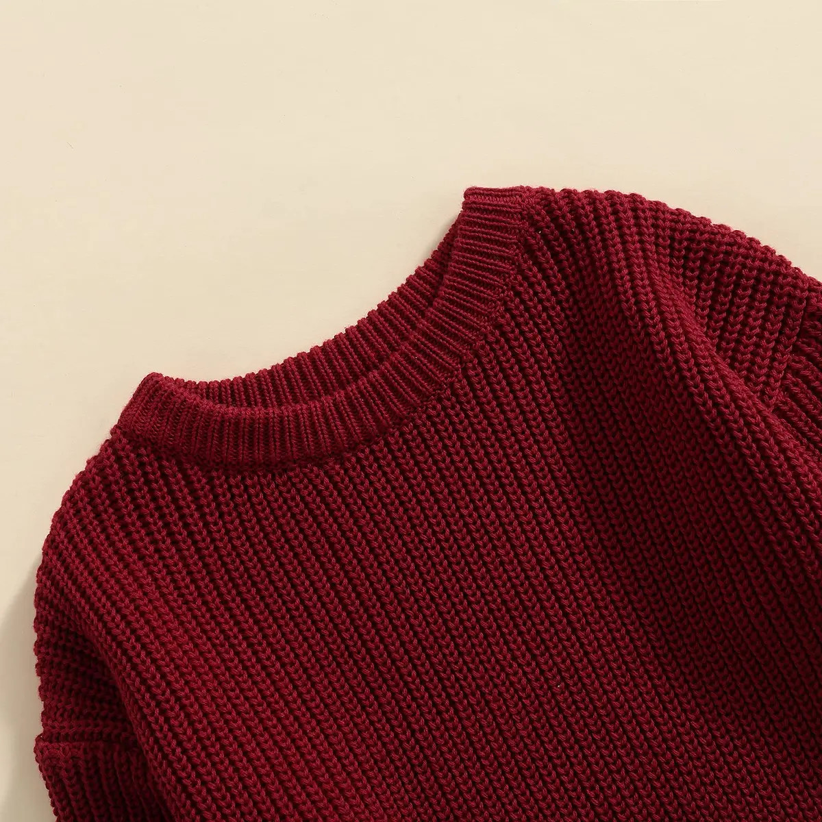 YOKJZJD Infant Toddler Baby Girl Boy Knit Sweater Pullover Long Sleeve Warm Clothes (6-9 Months) - view 3