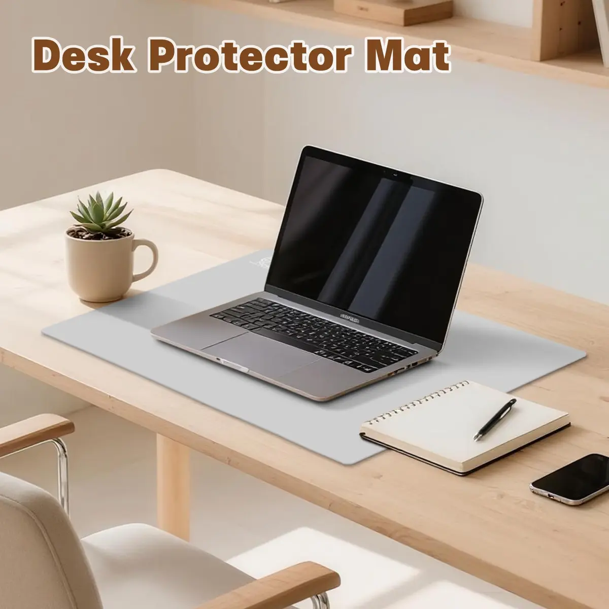 Folksy Super Kitchen Thick Silicone Counter Mat 20×28 inches | Heat Resistant, Reusable, Large Set of 2 - view 9