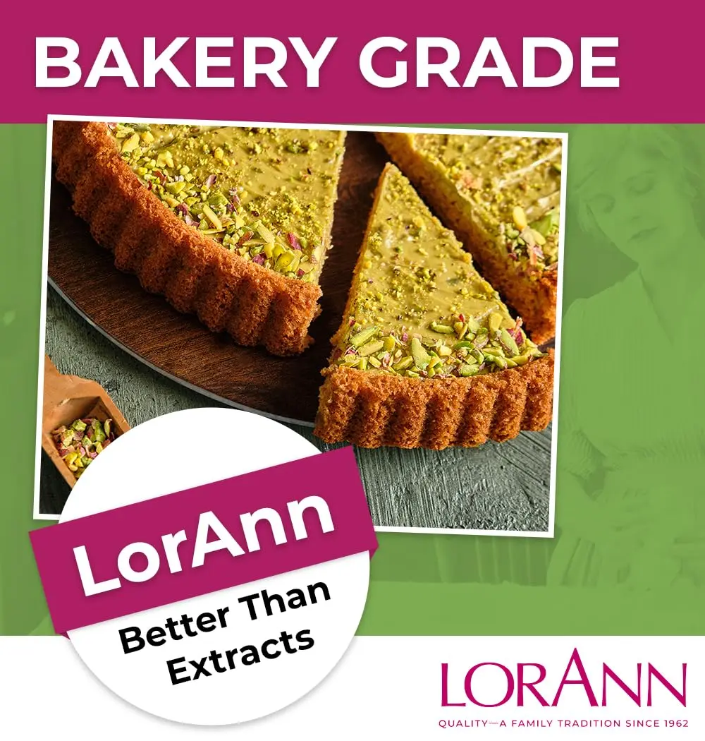 LorAnn Oils Pistachio Emulsion & Flavoring For Baking | Bakery-Grade, Gluten-Free, USA Made, 4 Fl Oz - view 2