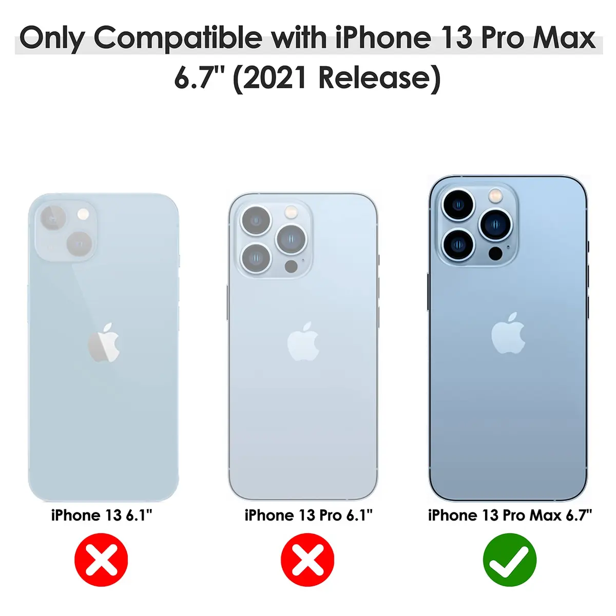 LOHASIC for iPhone 13 Pro Max Leather Case, Slim Phone Case, Vintage Brown | Elegant & Protective - view 2