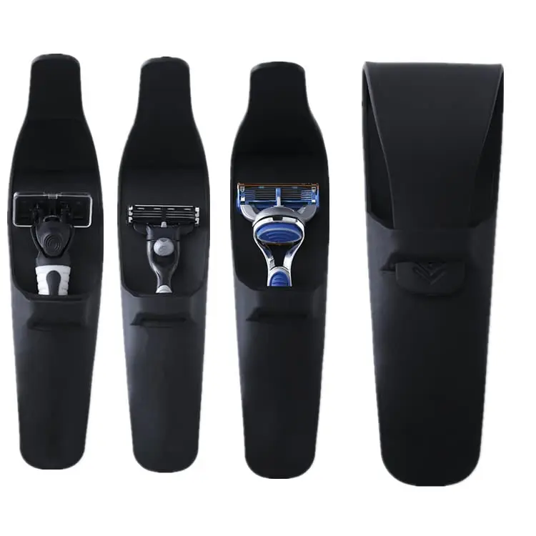 JCSMARTEC Silicone Razor Case 2-Pack | Portable Waterproof Travel Protector - view 5