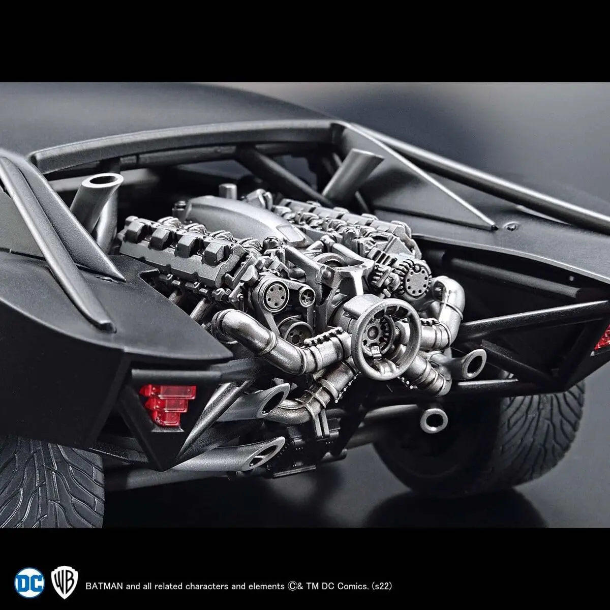 Bandai Hobby Batman Batmobile 1/35 Scale Model Kit | Highly Detailed Snap-Fit - view 6