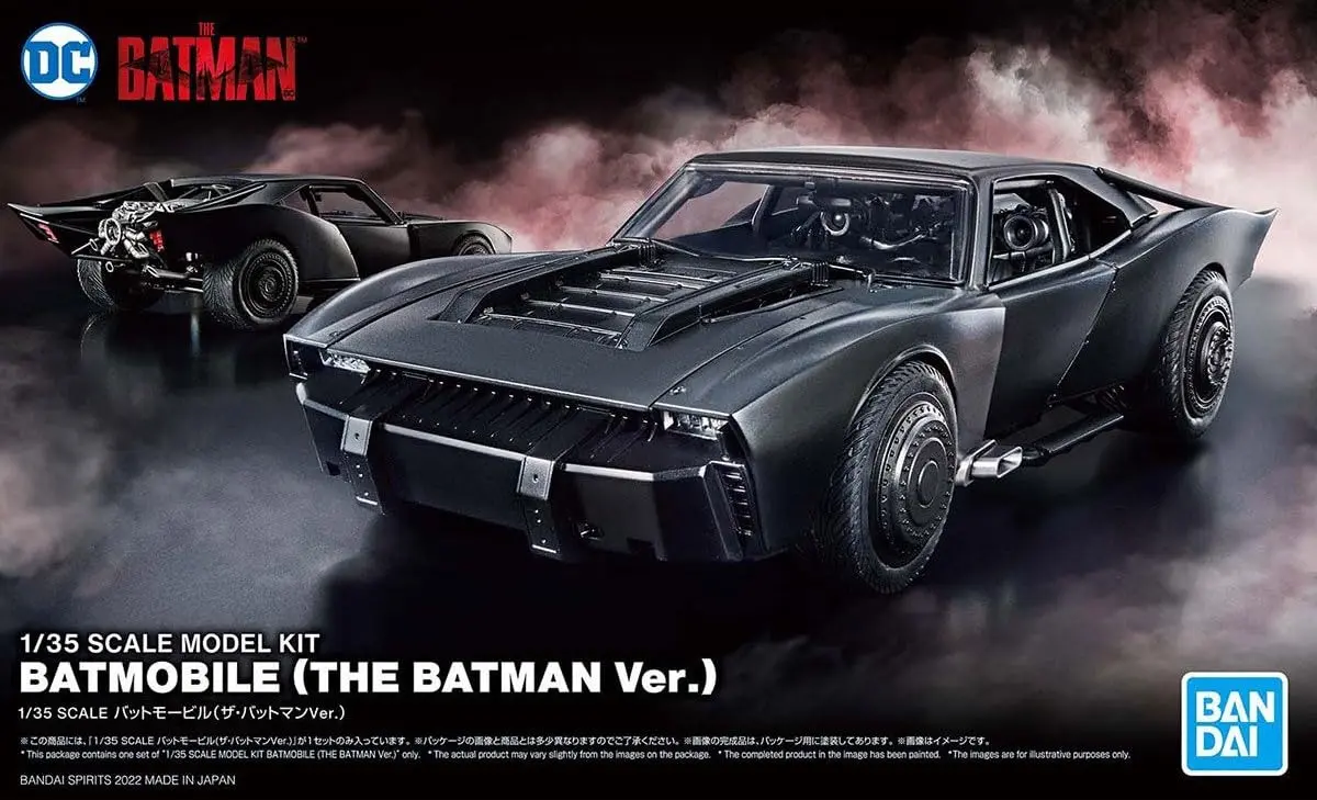 Bandai Hobby Batman Batmobile 1/35 Scale Model Kit | Highly Detailed Snap-Fit - view 2