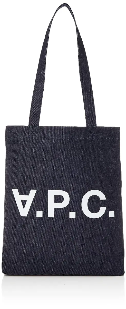 APC Casual Bag Indigo | Denim Tote, 37x30x8 cm, Light & Durable - main product image