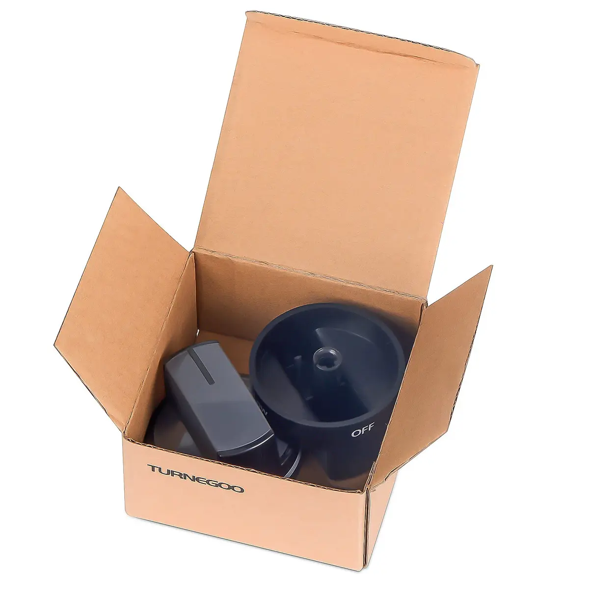 TURNEGOO Gas Stove Knobs Black 2 Pack | Compatible with Whirlpool Range & Oven - view 5
