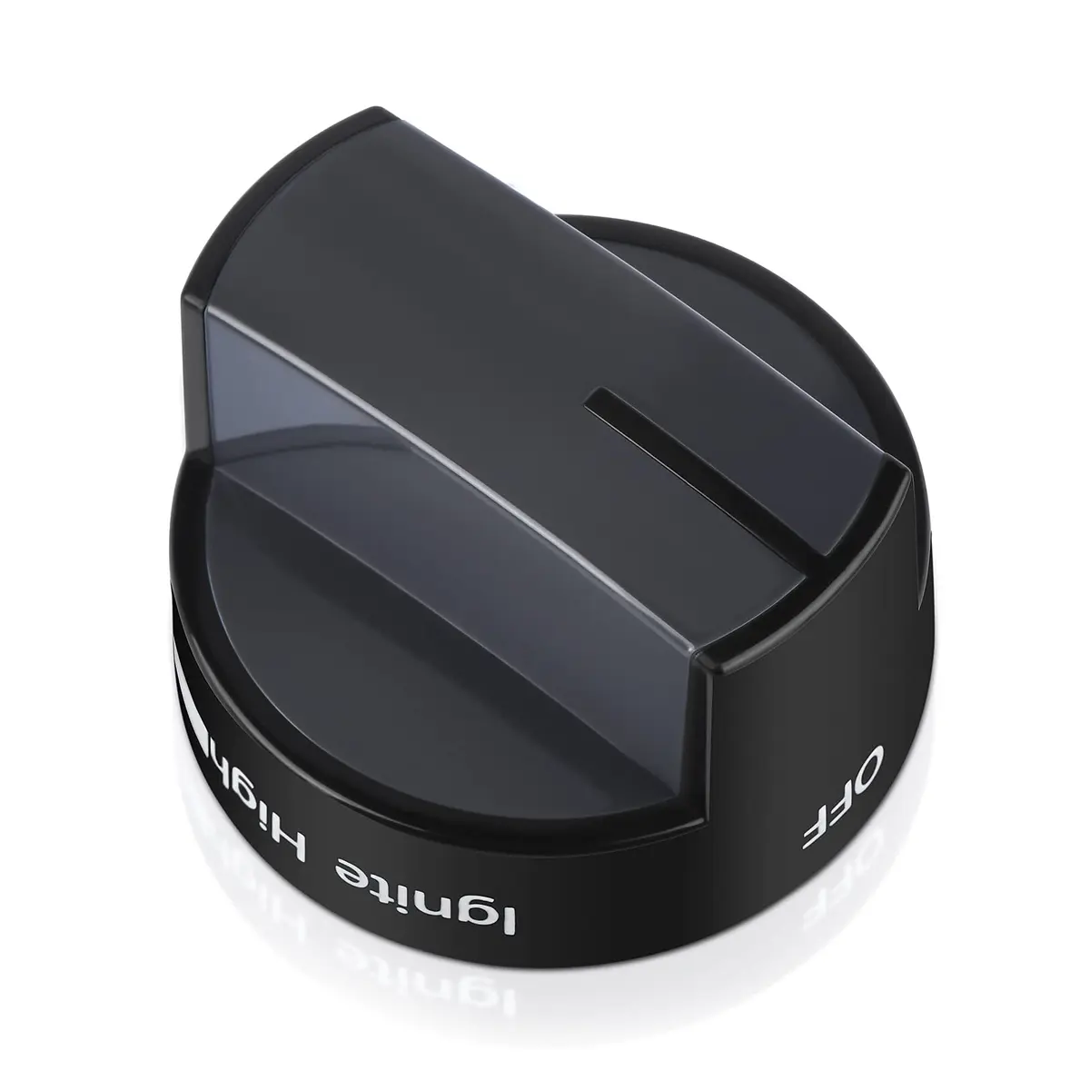 TURNEGOO Gas Stove Knob Black 1 Pack | Durable Replacement for Whirlpool Range - main product image