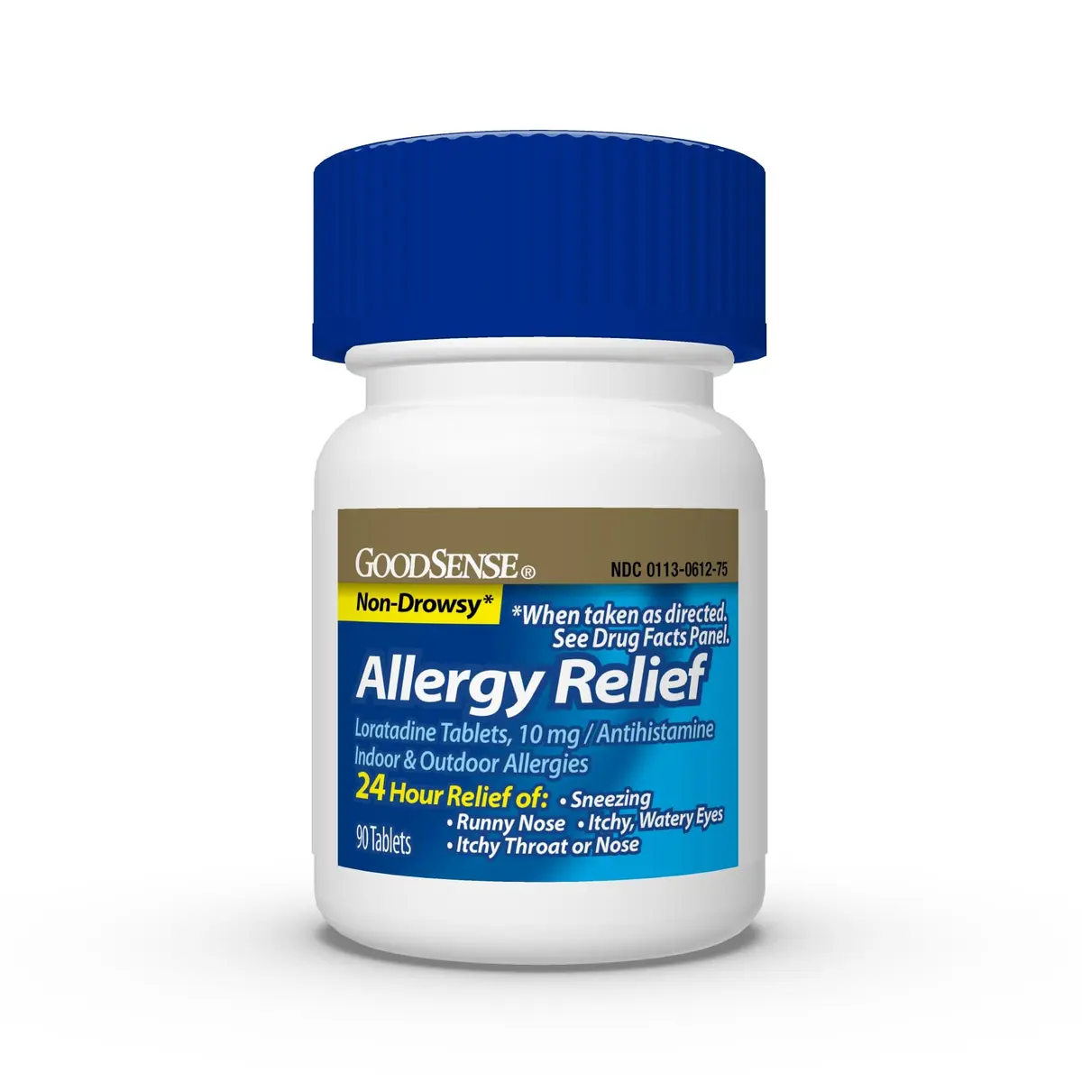 GoodSense Loratadine 10 mg Allergy Relief Tablets | 100 Count, Non-Drowsy, 24-Hour Relief - view 6