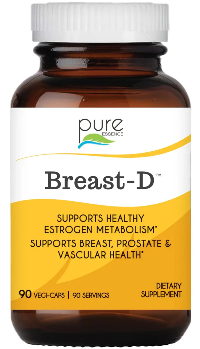 PURE ESSENCE LABS Breast D Capsule 90 | Estrogen Balance & Menopause Support - main product image