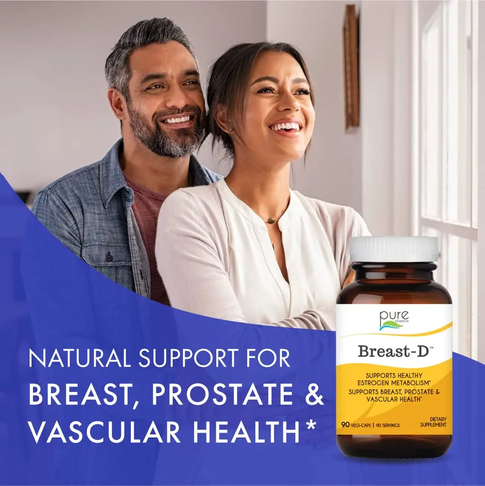 PURE ESSENCE LABS Breast D Capsule 90 | Estrogen Balance & Menopause Support - view 3