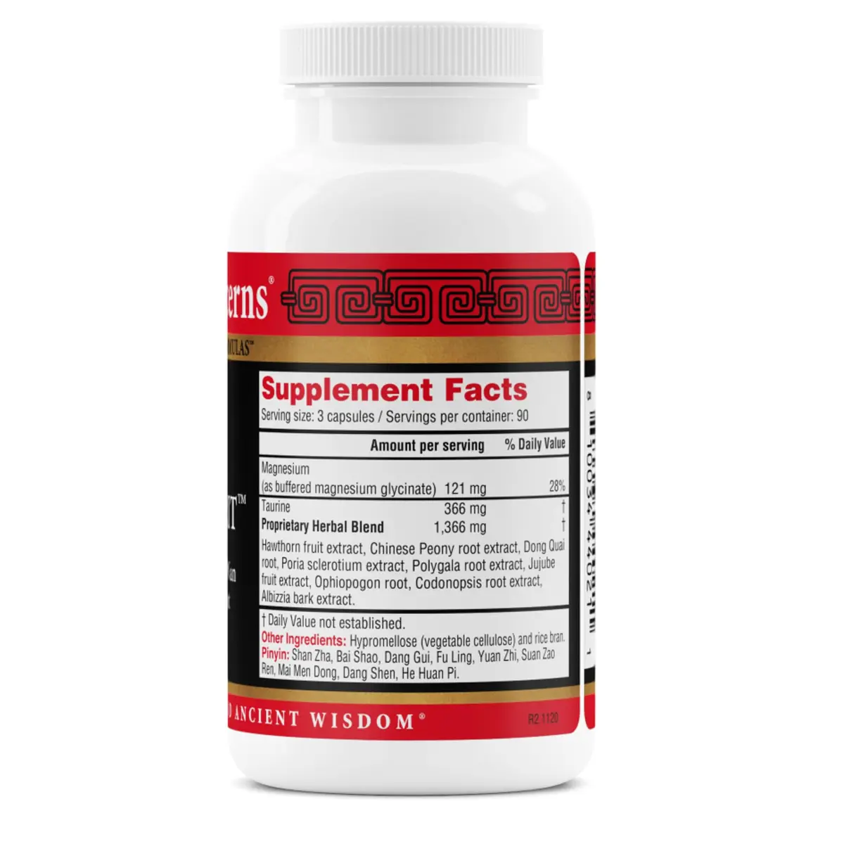 Health Concerns Calm Spirit Stress Relief Supplement with Chinese Herbs - 270 Capsules | Supports Relaxed Mood & Emotional Wellness - view 2