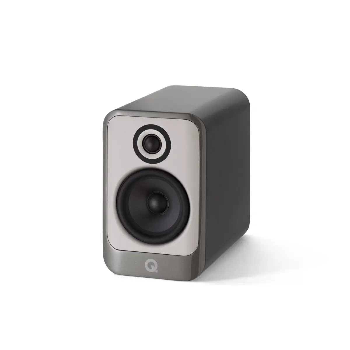 Q Acoustics Concept 30 Passive Bookshelf Speakers Pair Gloss Silver - 5" - main product image