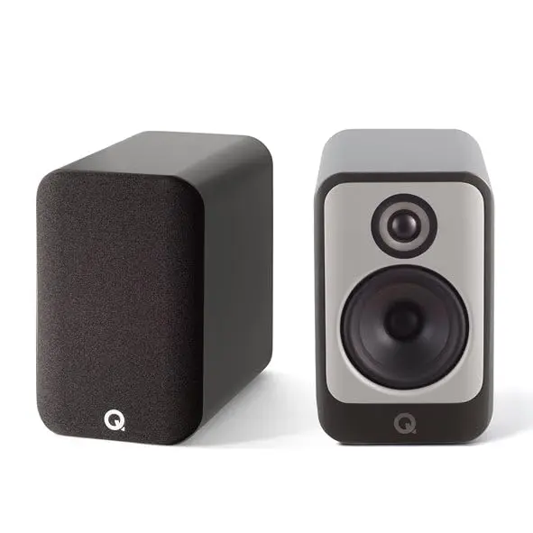 Q Acoustics Concept 30 Passive Bookshelf Speakers Pair Gloss Silver - 5" - view 3