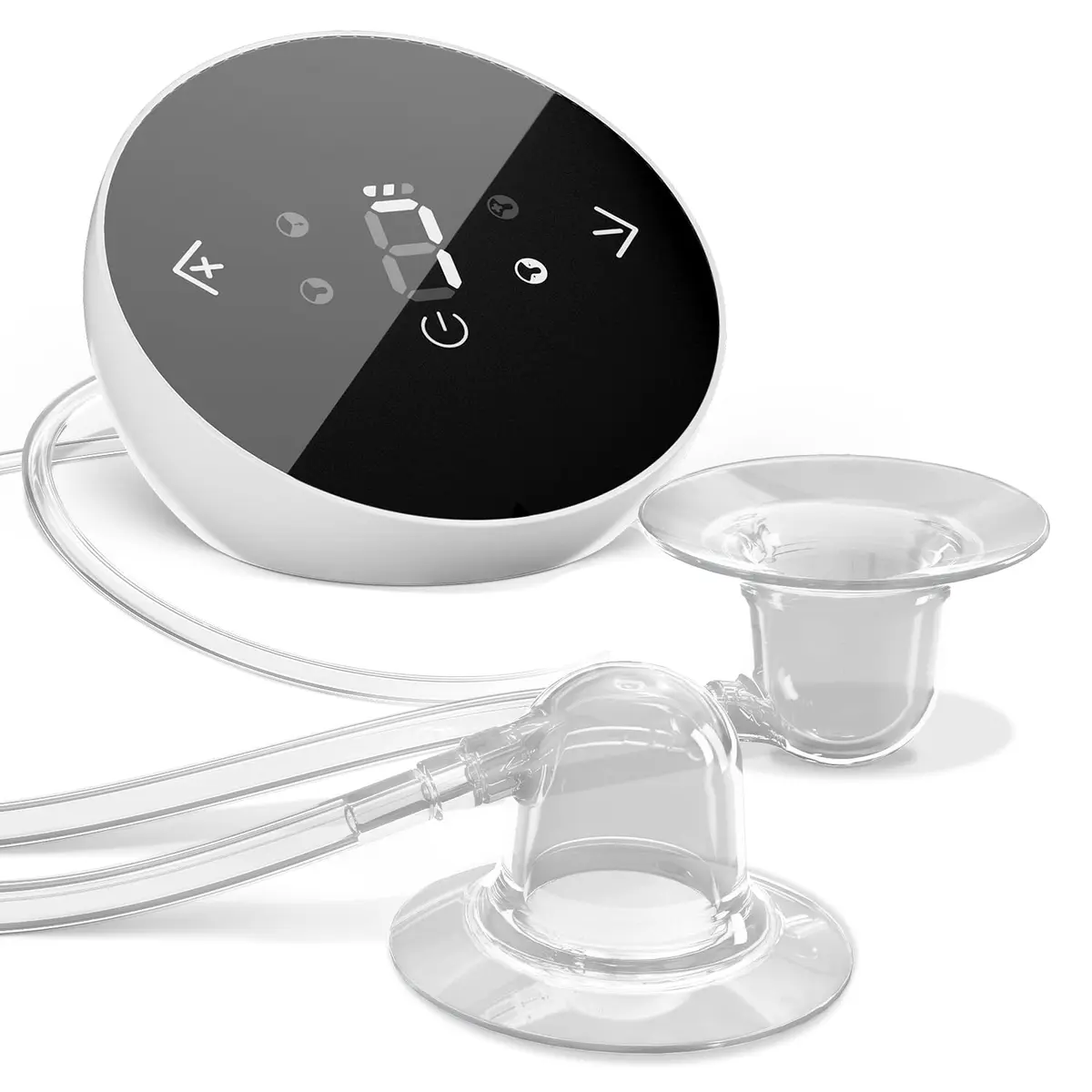 Rolevin Electric Nipple Corrector for Flat or Inverted Nipples | 4 Modes, 9 Suction Levels, Pacifier-Grade Silicone - main product image