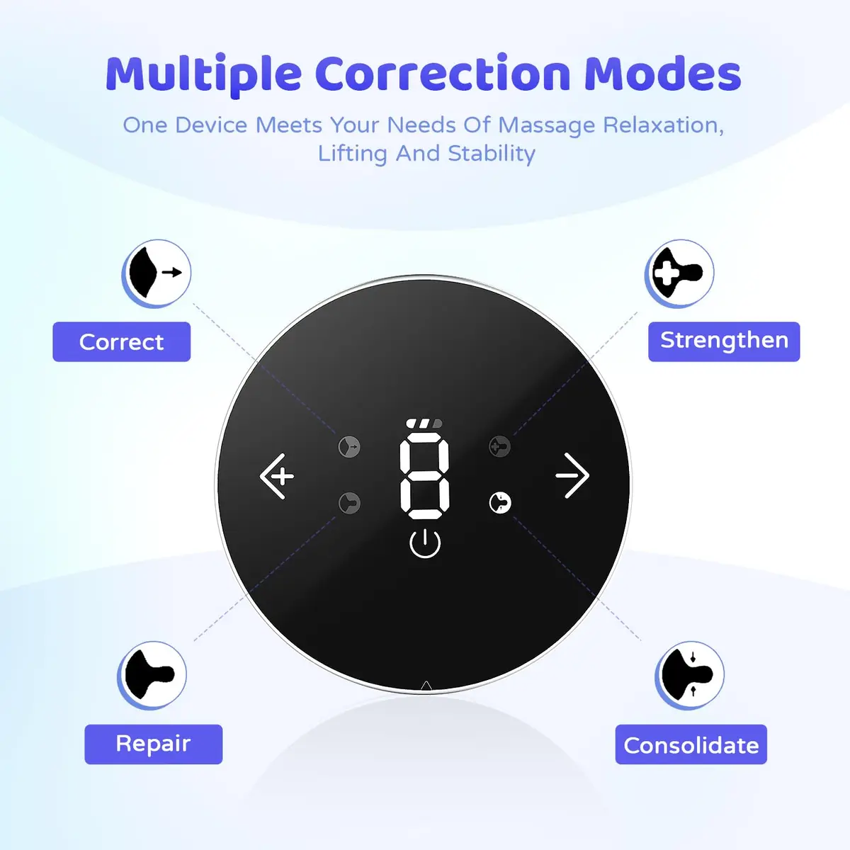 Rolevin Electric Nipple Corrector for Flat or Inverted Nipples | 4 Modes, 9 Suction Levels, Pacifier-Grade Silicone - view 3