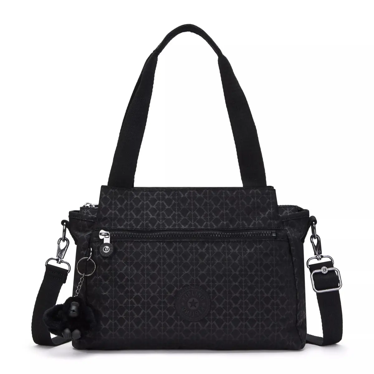 Kipling Elysia Crossbody Bag Signature Embossed | Lightweight, Multi-compartment, 11.5''L x 9''H x 5''D - main product image
