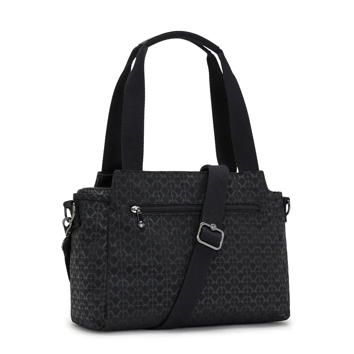 Kipling Elysia Crossbody Bag Signature Embossed | Lightweight, Multi-compartment, 11.5''L x 9''H x 5''D - view 9