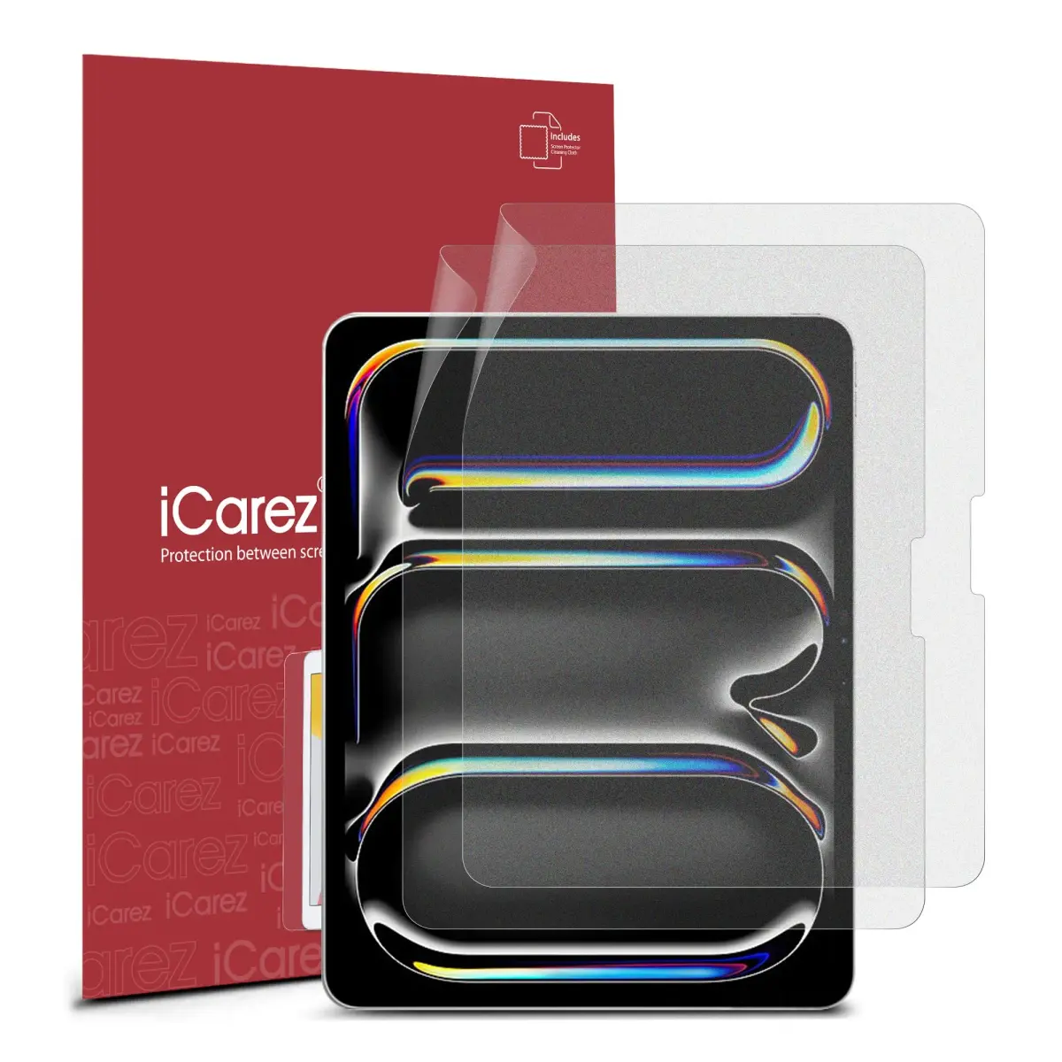 iCarez Anti-Glare Matte Screen Protector for iPad Mini 6/7 8.3-inch | Paper-Feel Stylus Glide - main product image