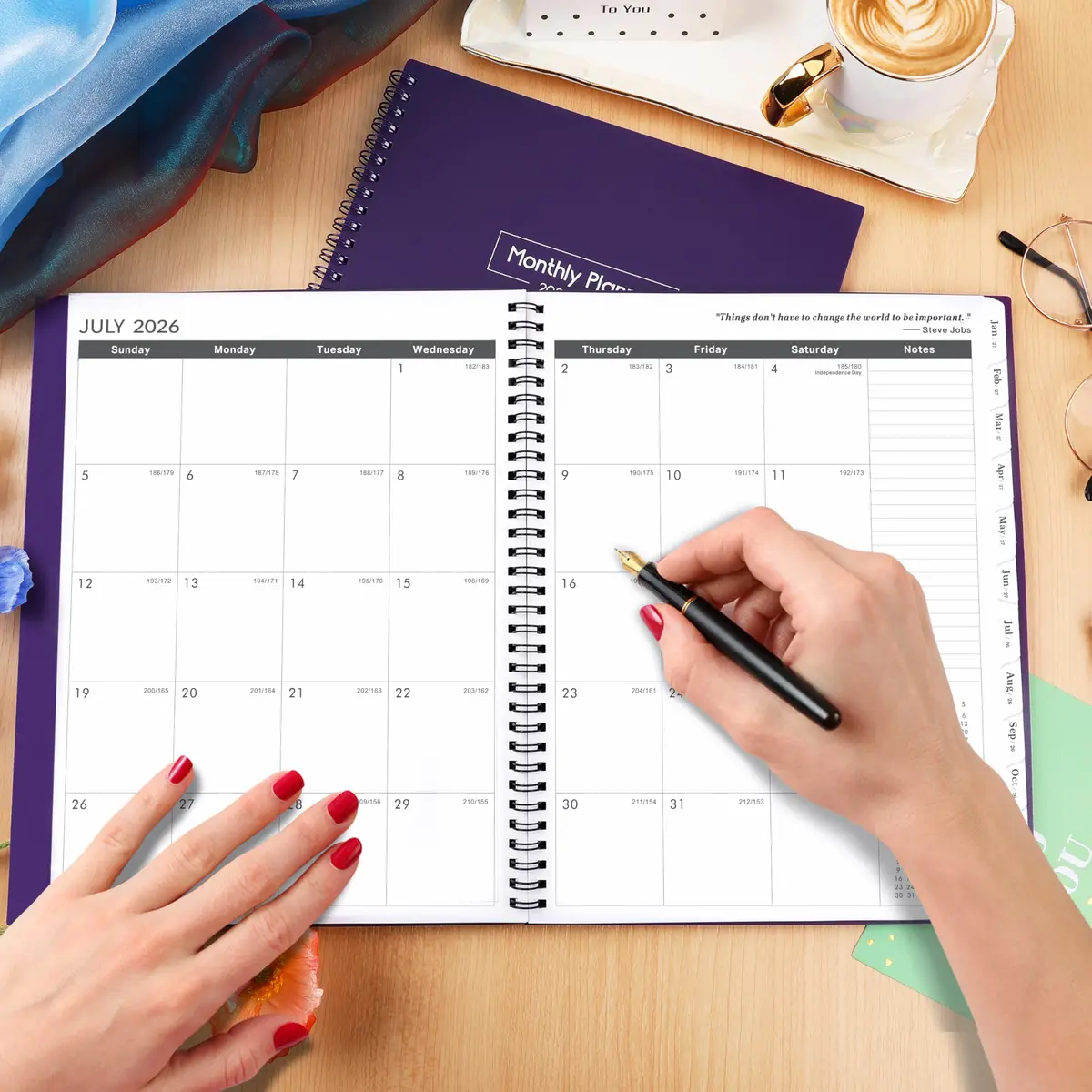 Coboll 2026-2028 Monthly Planner 8.5'' x 11'' | 2-Year Calendar with Thick Paper - view 2