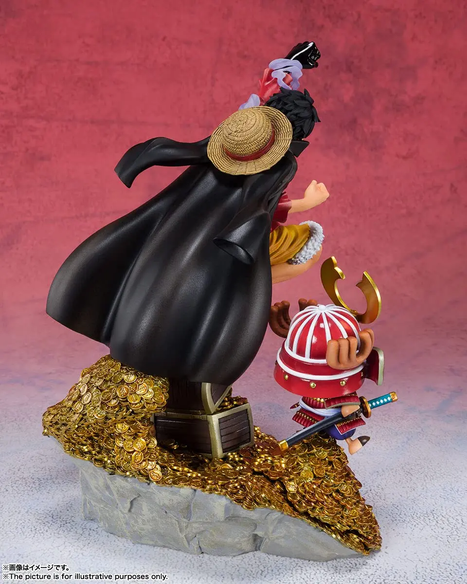 TAMASHII NATIONS Monkey D. Luffy WT100 Commemorative FiguartsZERO Statue 19.05 cm (7.5 inches) | Eiichiro Oda Illustration - view 5