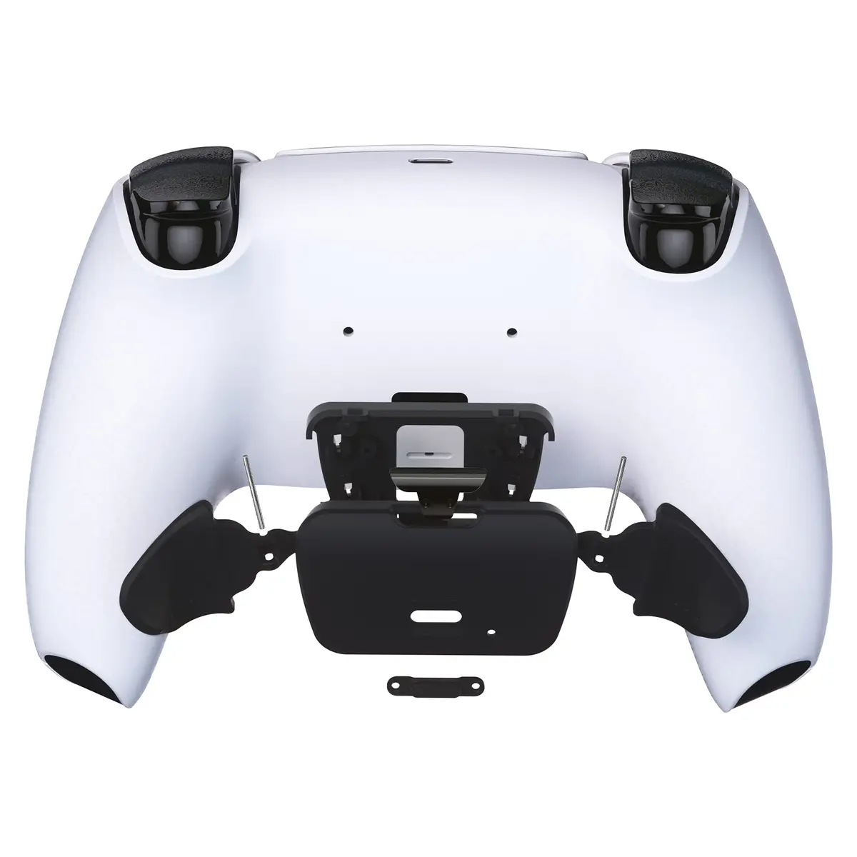 eXtremeRate Solid Black Replacement K1 K2 Back Buttons for PS5 RISE Remap Kit | Ergonomic ABS Plastic - view 4