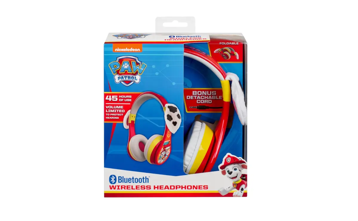 eKids Paw Patrol Marshall Bluetooth Headphones for Kids | Kid-Friendly Stereo Sound - view 8