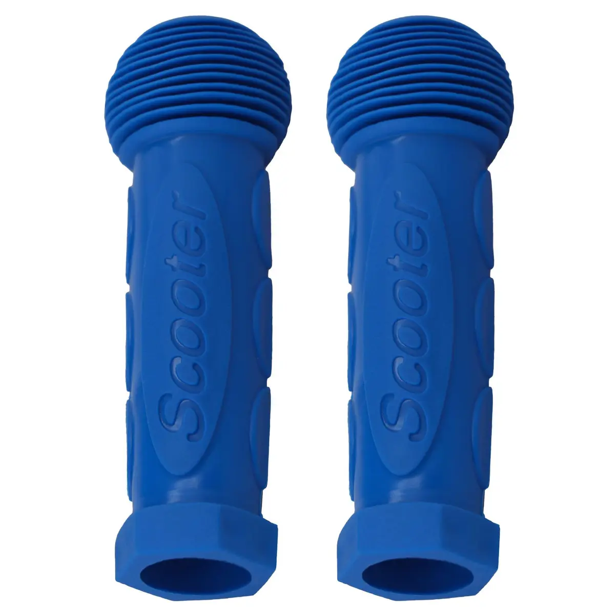 Gladeer Kids Scooter Handle Grips Replacement Handlebars for 2/3/4 Wheels Child Kick Scooters Bike Rocking Car, 2-Pack (Blue) - view 2