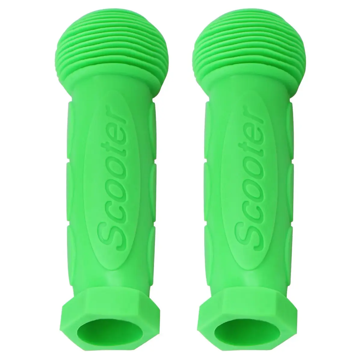Gladeer Kids Scooter Handle Grips Replacement Handlebars for 2/3/4 Wheels Child Kick Scooters Bike Rocking Car, 2-Pack (Green) - view 2