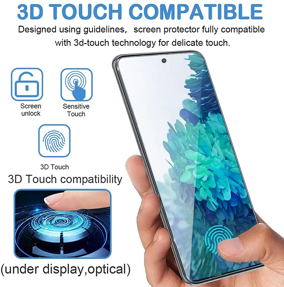 Arshek Tempered Glass Screen Protector and Camera Protector for Samsung Galaxy S20 FE 5G/4G | 6 Pack - view 4