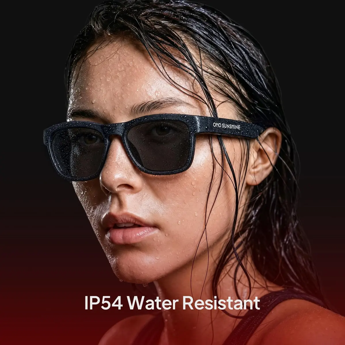 OhO Open Ear Smart Glasses, Bluetooth 5.0 Sunglasses with UV400 Polarized Lenses & Voice Control | 34g (1.2oz) - view 5