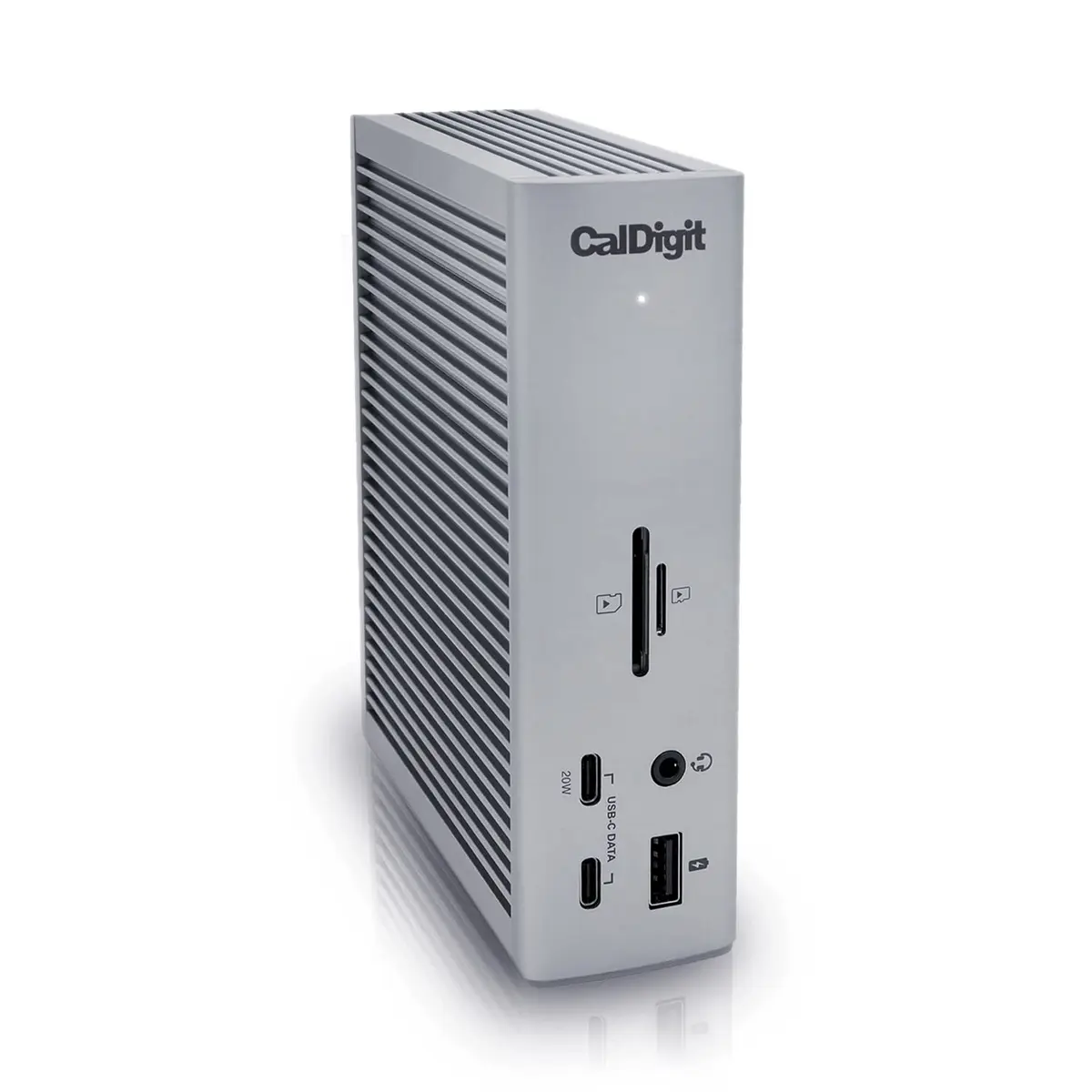 CalDigit TS4 Thunderbolt 4 Dock 18 Ports | 98W Charging, Dual 6K Displays, 2.5GbE LAN, Space Gray, 0.8m Certified Cable - main product image