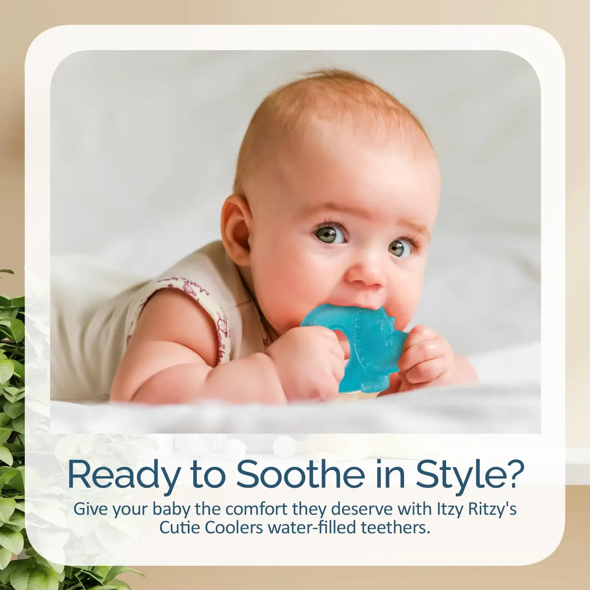 Itzy Ritzy Water-Filled Teethers for Teething Relief | Set of 3 Dinosaur Silicone Teethers, Baby 0-6 Months - view 6