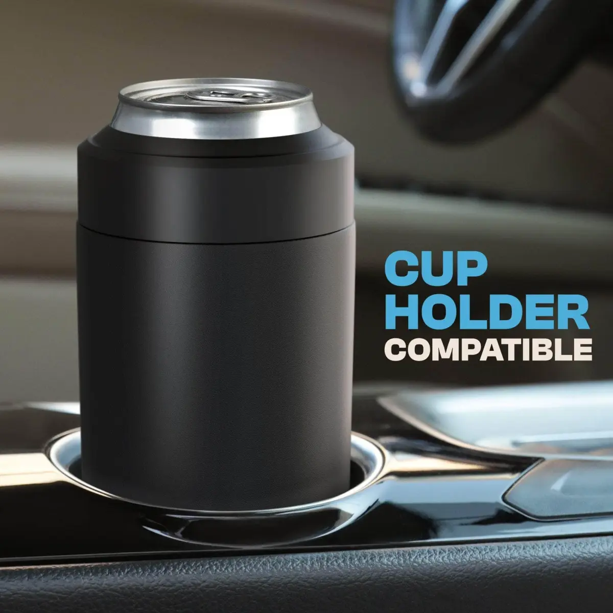 Frost Buddy Universal Can Cooler - 12oz/16oz Slim & Regular Cans, Bottles | Fits 5 Sizes, Keeps Drinks Cold 24 Hrs - view 8