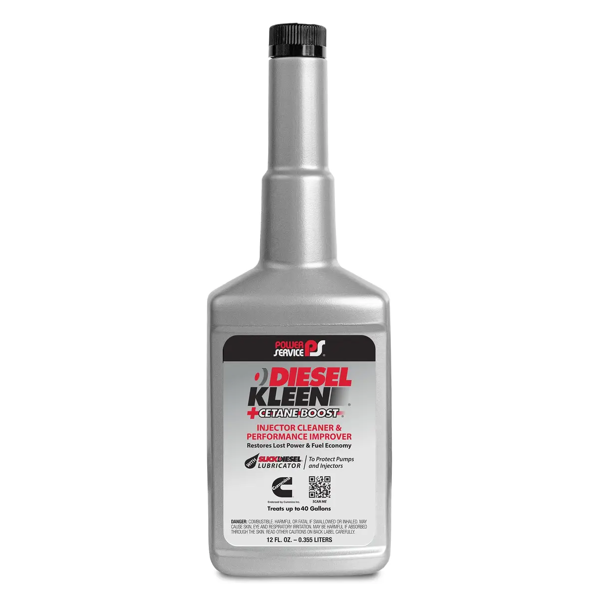 Power Service Diesel System Cleaner and Cetane Booster 12 oz | Supports Diesel Engine Cleanliness & Performance - main product image