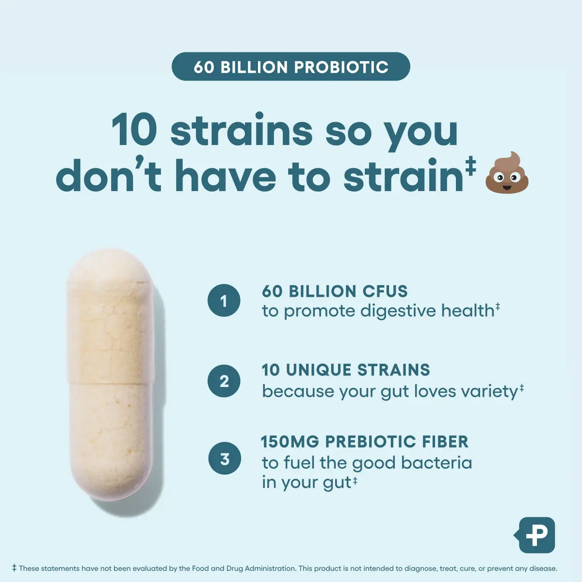 Physician's CHOICE Probiotics 60 Billion CFU 60 Count | Supports Digestive & Gut Health - view 4