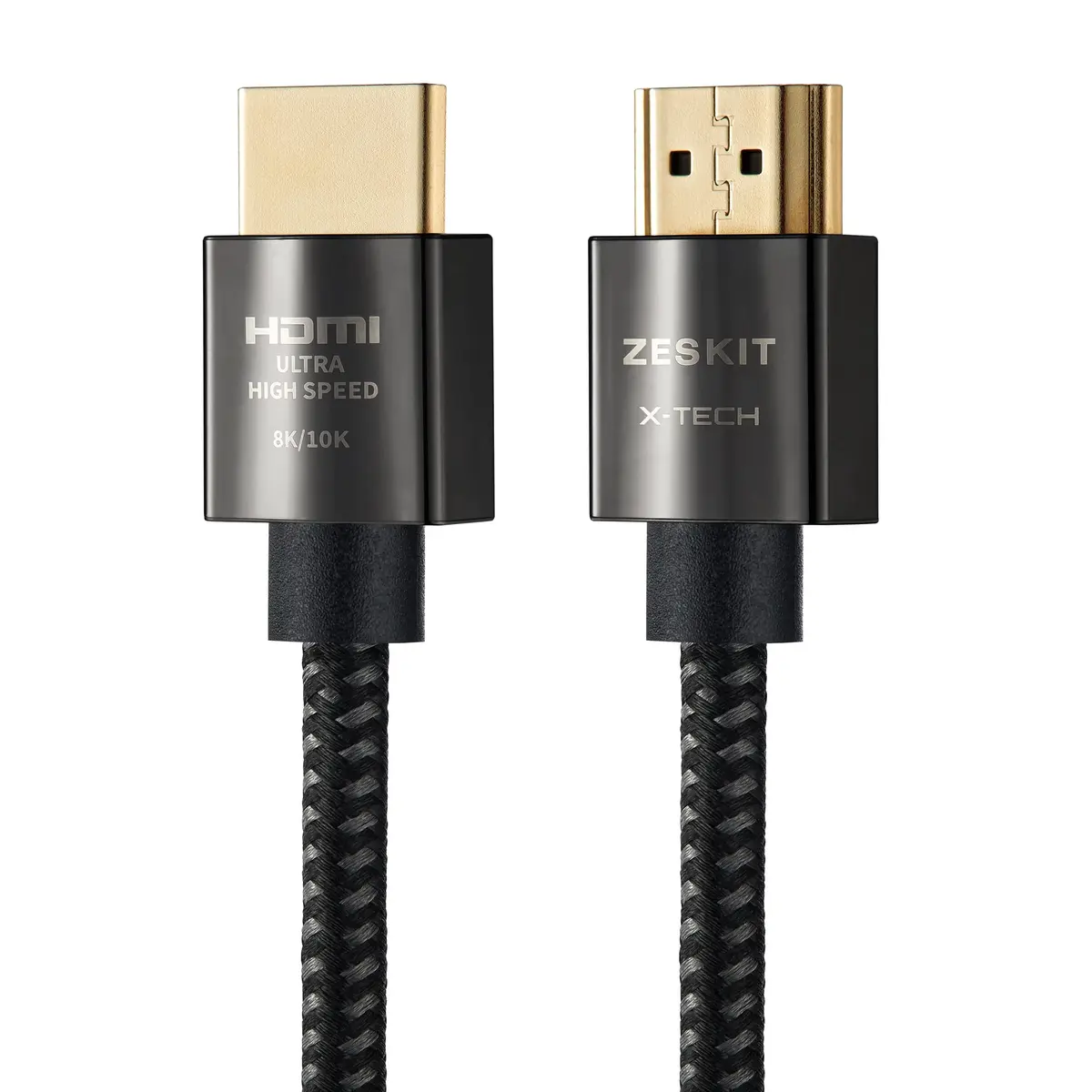 Zeskit X-Tech Ultra High Speed HDMI 2.1 Cable 2m (6.5ft) | 48Gbps 8K60Hz HDR eARC Certified - main product image