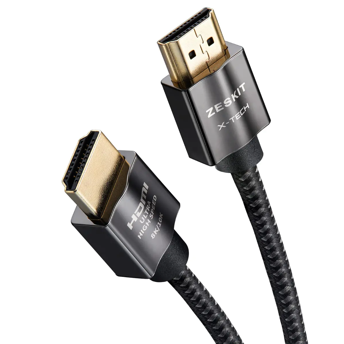 Zeskit X-Tech Ultra High Speed HDMI 2.1 Cable 2m (6.5ft) | 48Gbps 8K60Hz HDR eARC Certified - view 5
