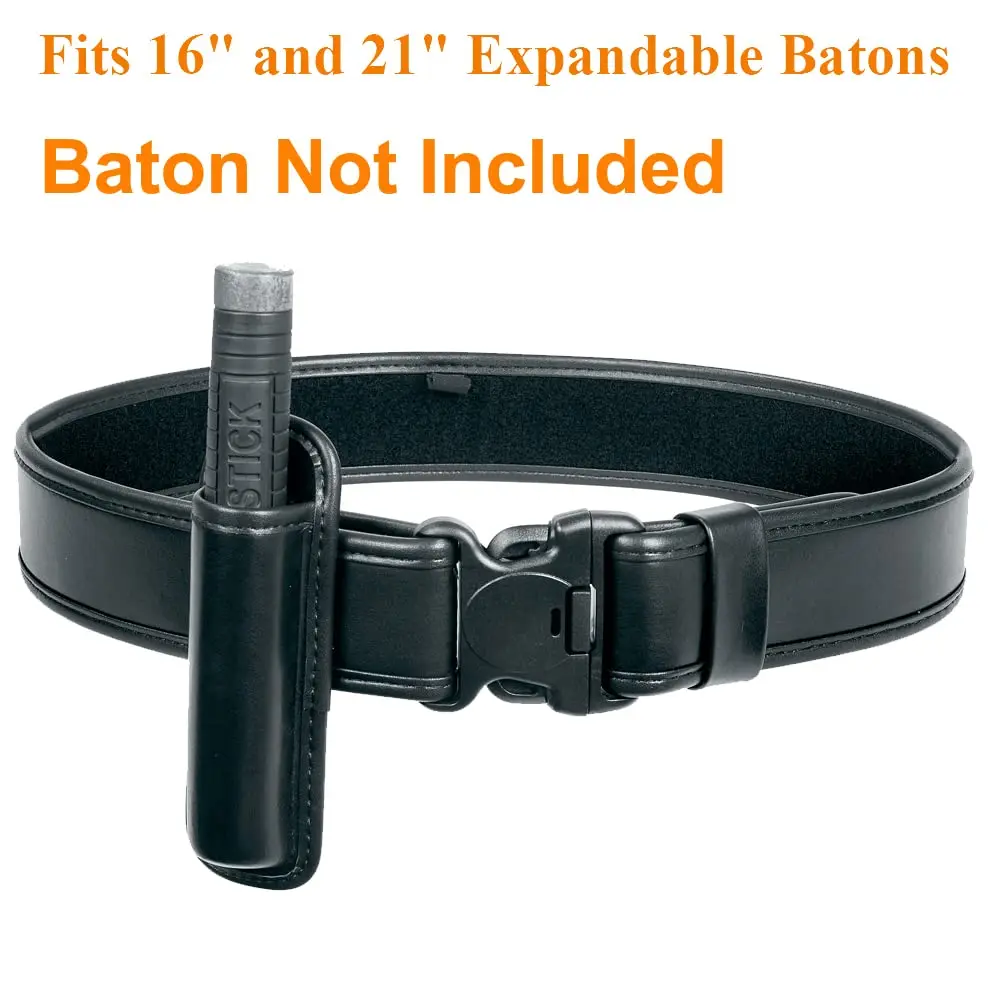 TAFTACFR Molded Expandable Baton Holder Holds 16" or 21" Baton | Durable Faux Leather - view 2