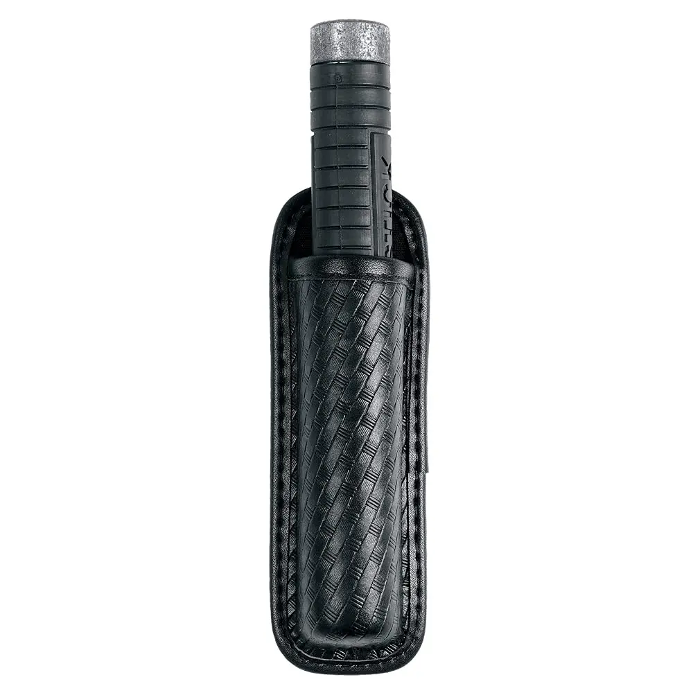 TAFTACFR Molded Expandable Baton Holder Holds 16" or 21" Baton | Basketweave Artificial Leather - view 6