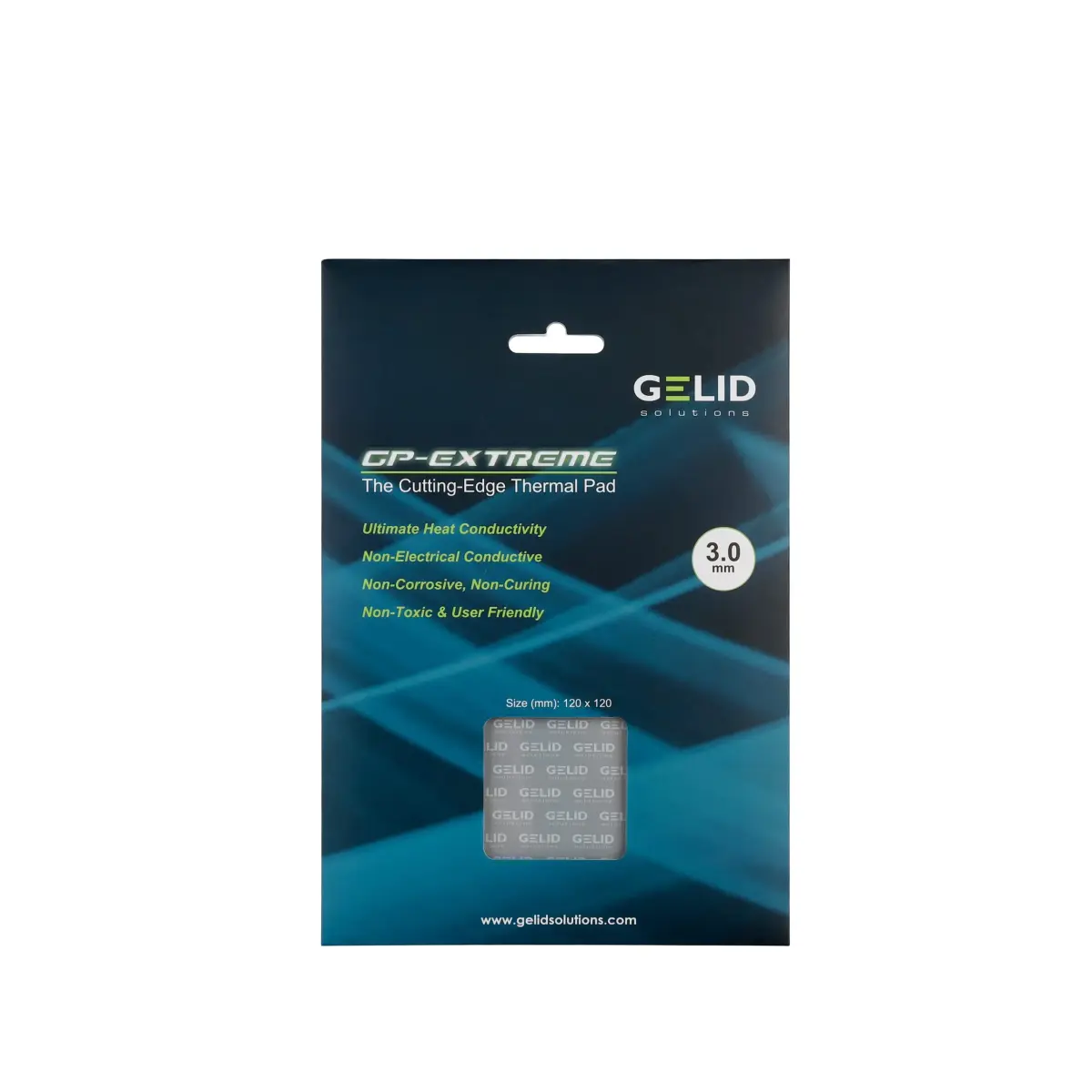 Gelid Solutions GP-Extreme 12W/mK Thermal Pad 120x120x3.0mm | High Conductivity for GPUs & CPUs - view 7