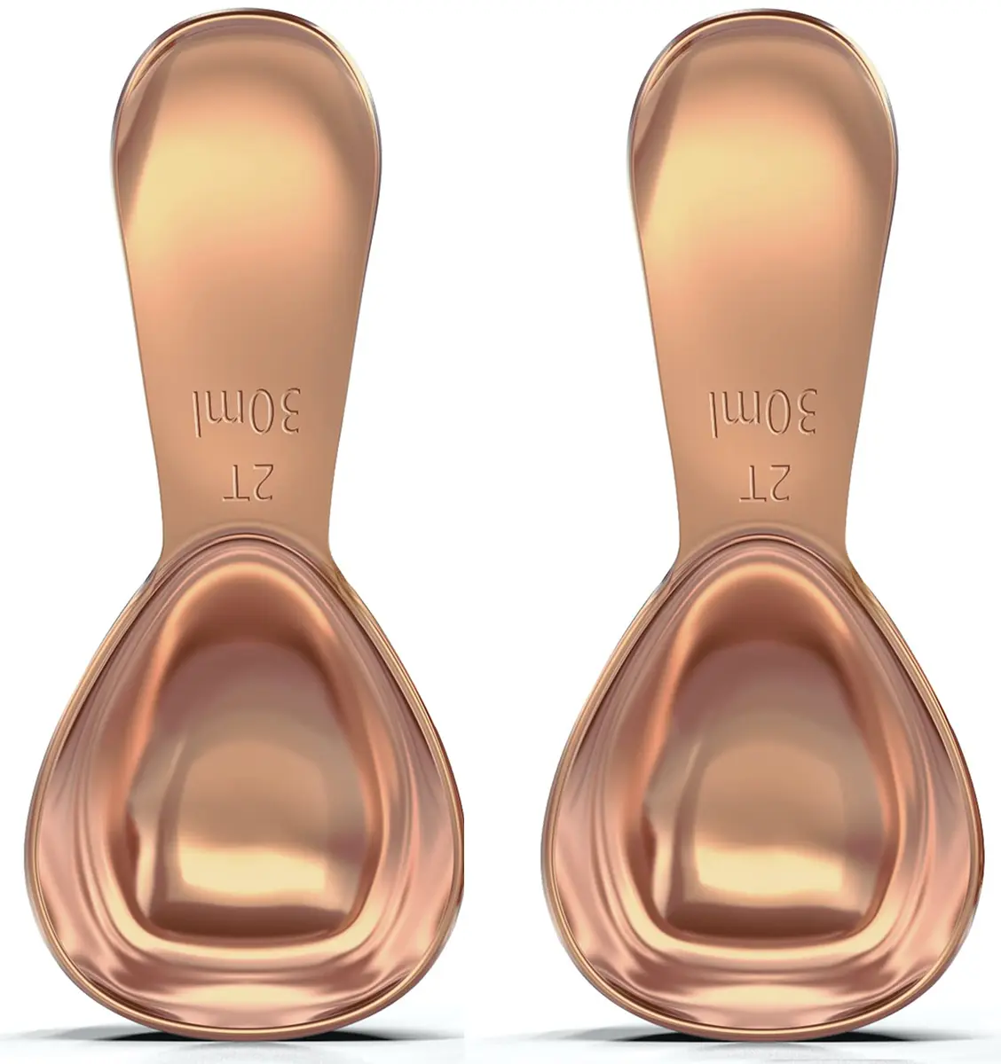BALCI Stainless Steel Coffee Scoop Set - 2 Tbsp (Rose Gold) | Accurate Measurement & Durable Design - main product image